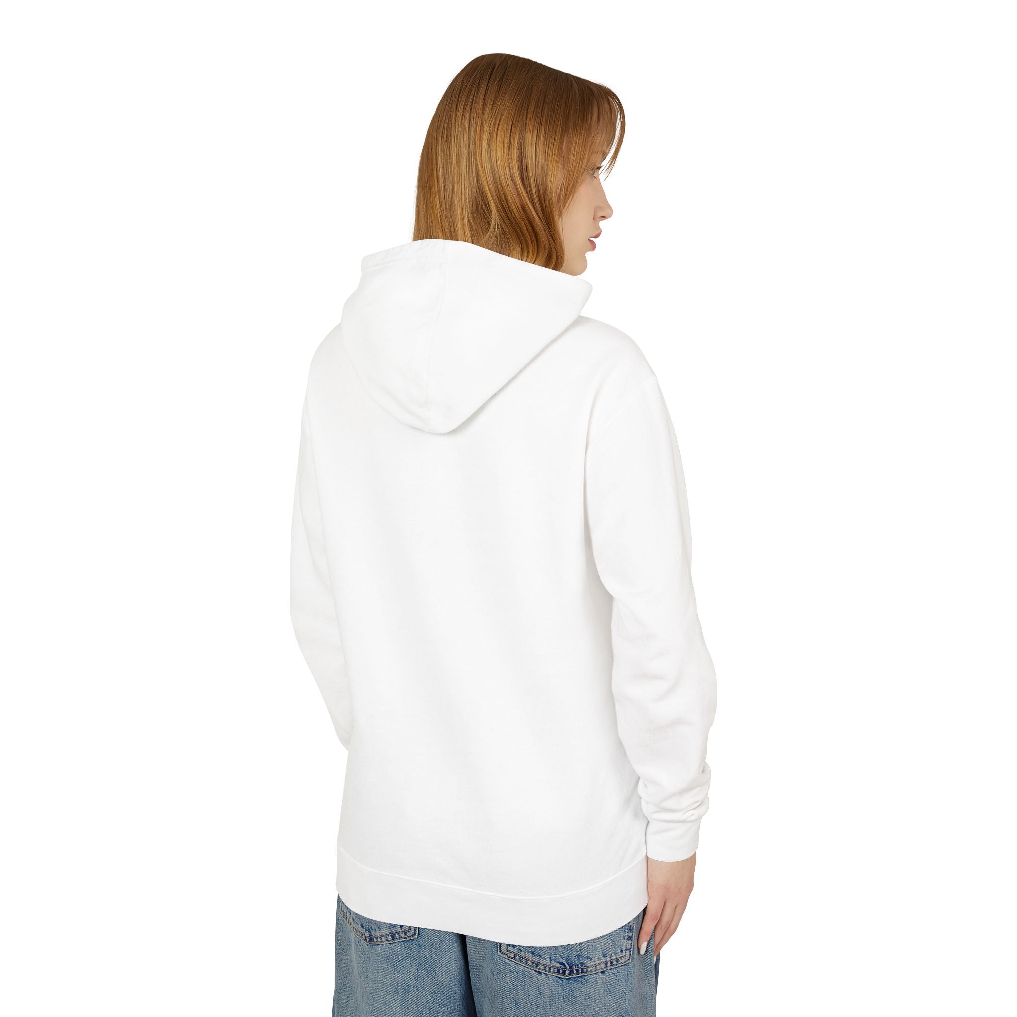 Vibrant Floral Mandala Unisex Lightweight Hoodie
