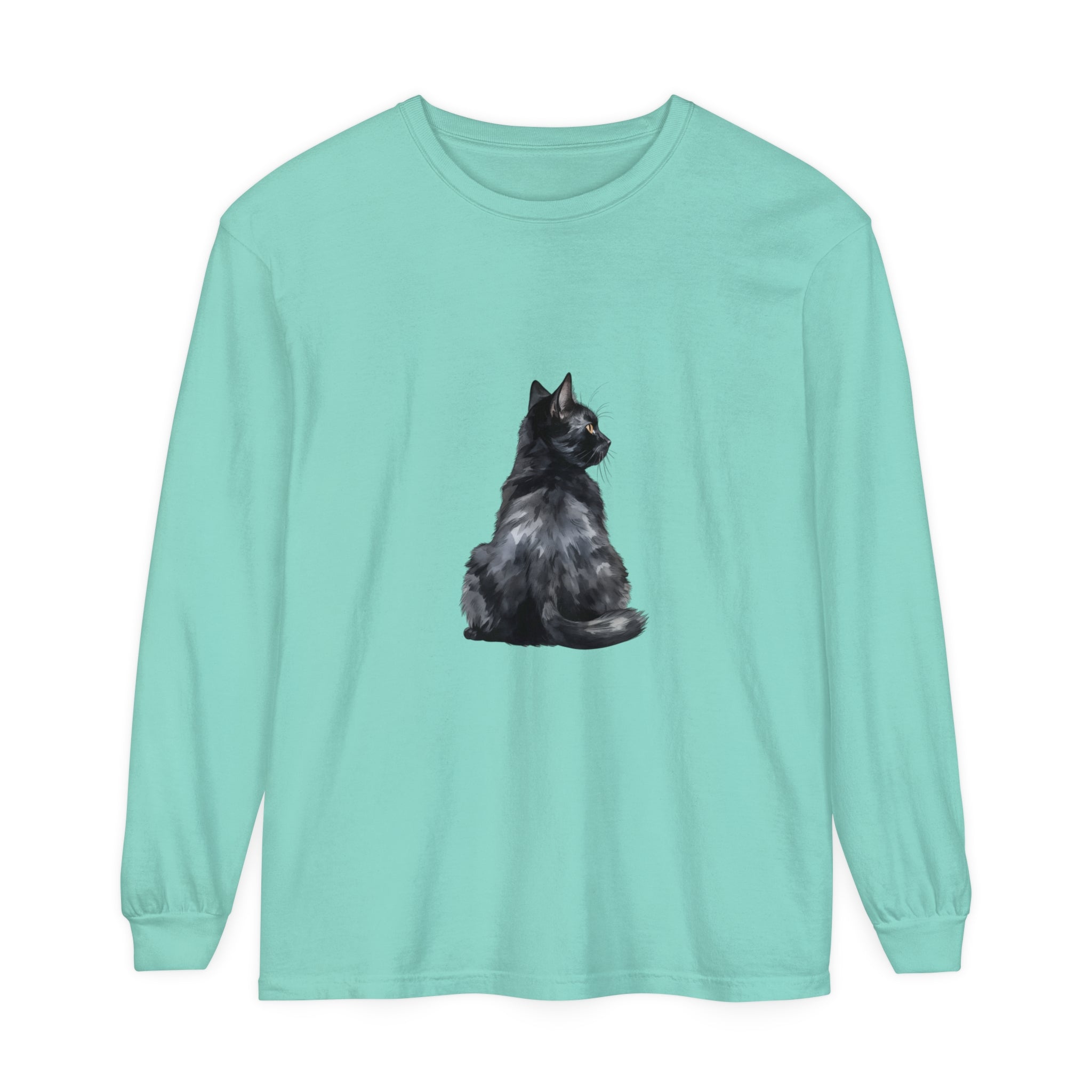 Black Cat Mystique Long Sleeve T-Shirt alt text 17