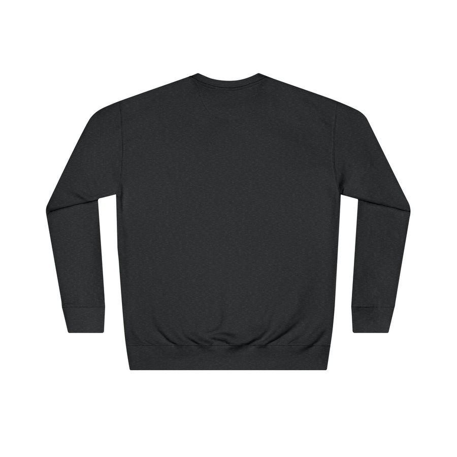 Black Cat and Blossoming Flowers Soft Cotton Sweatshirt