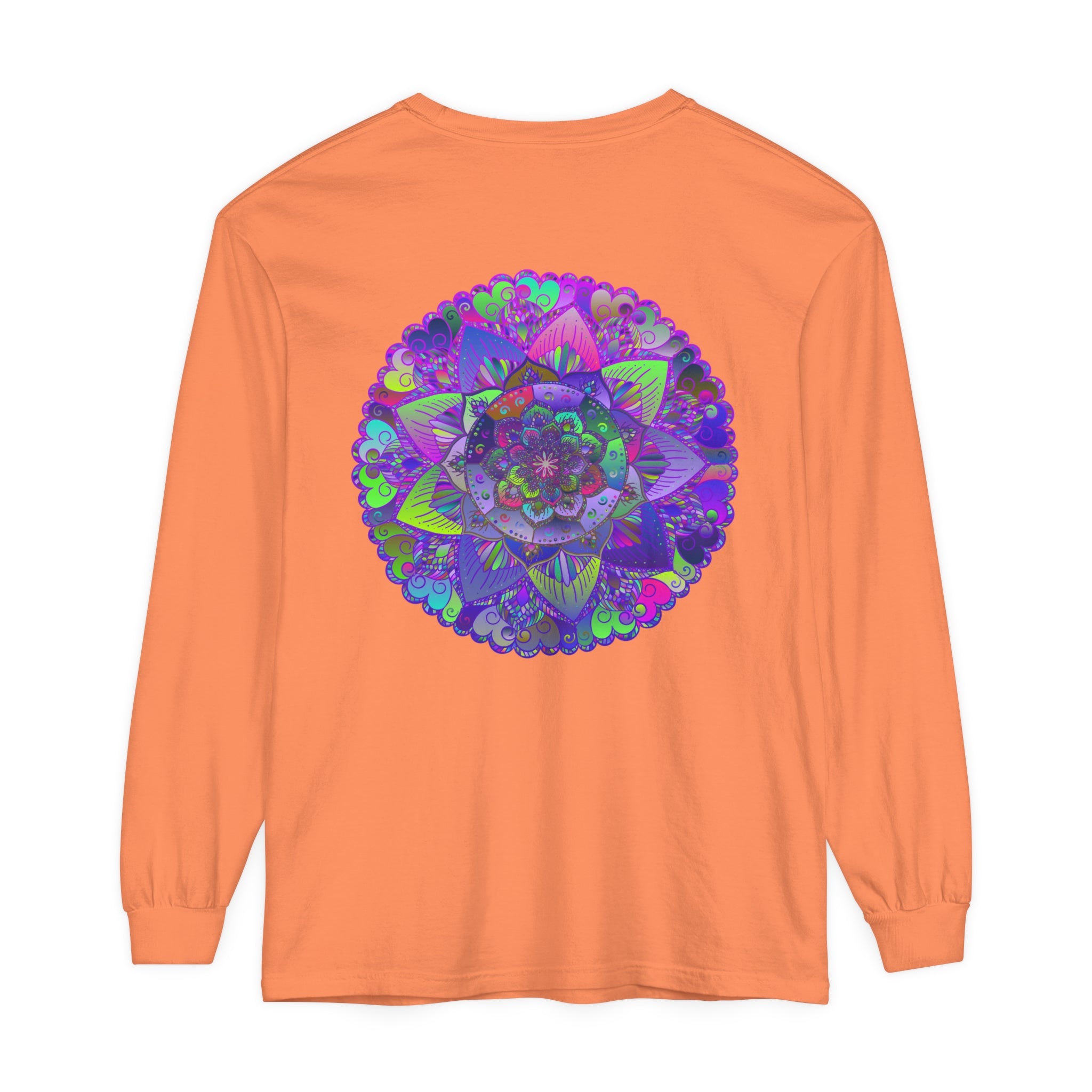 Unique and artistic mandala long sleeve t-shirt for men and women