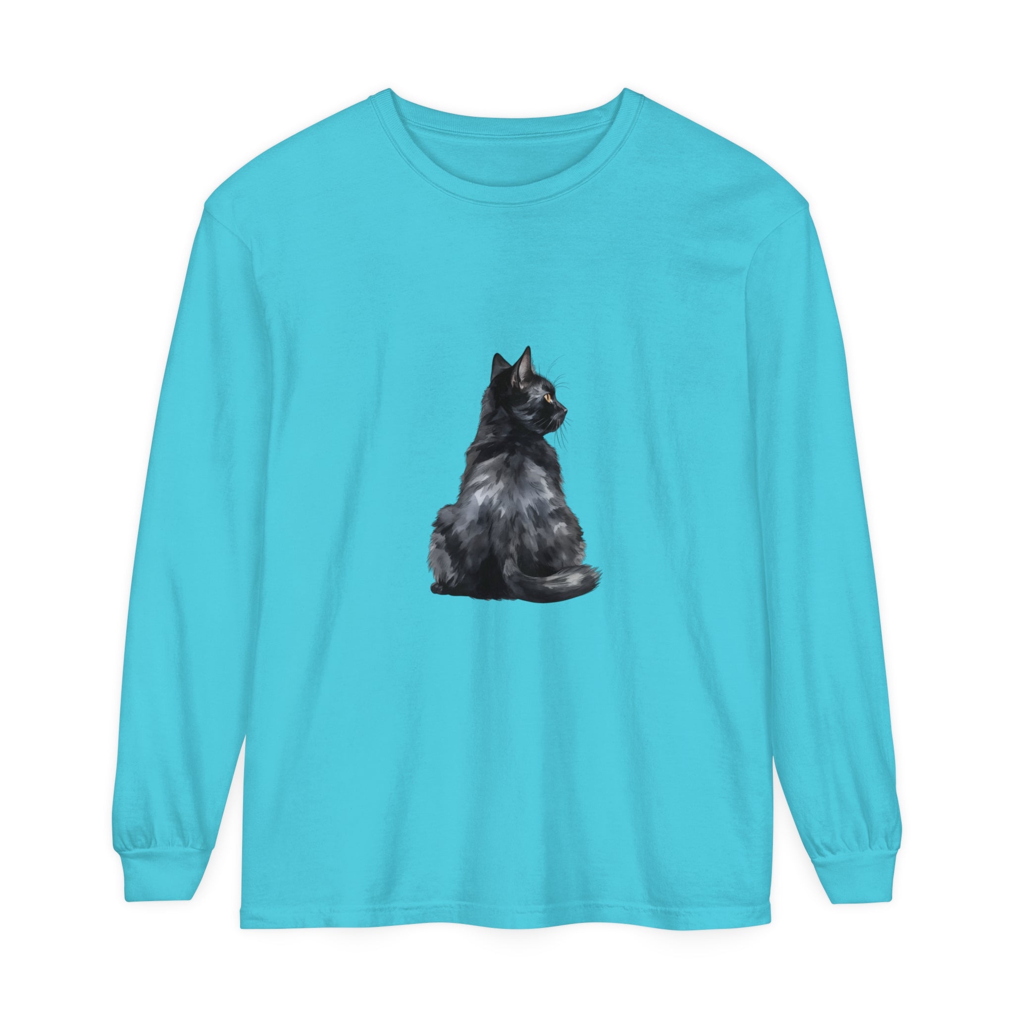 Black Cat Mystique Long Sleeve T-Shirt alt text 7