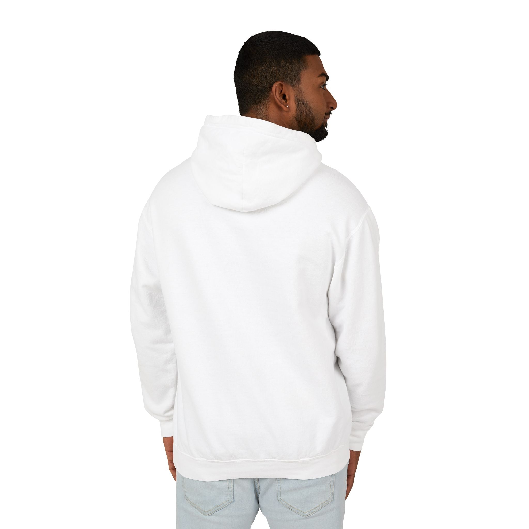 Vibrant Floral Mandala Unisex Lightweight Hoodie