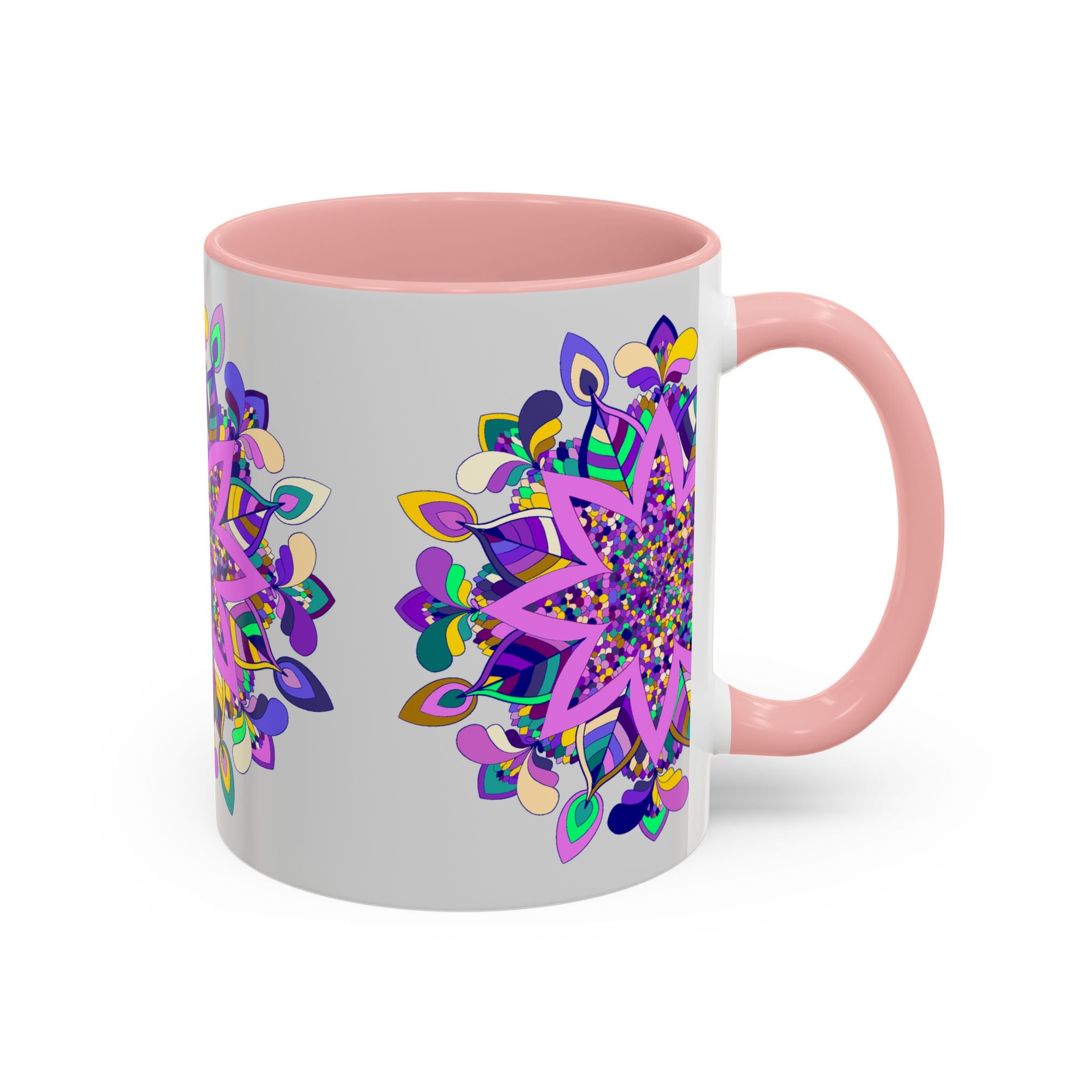 Handcrafted Mug with Stunning Mandala Artwork
