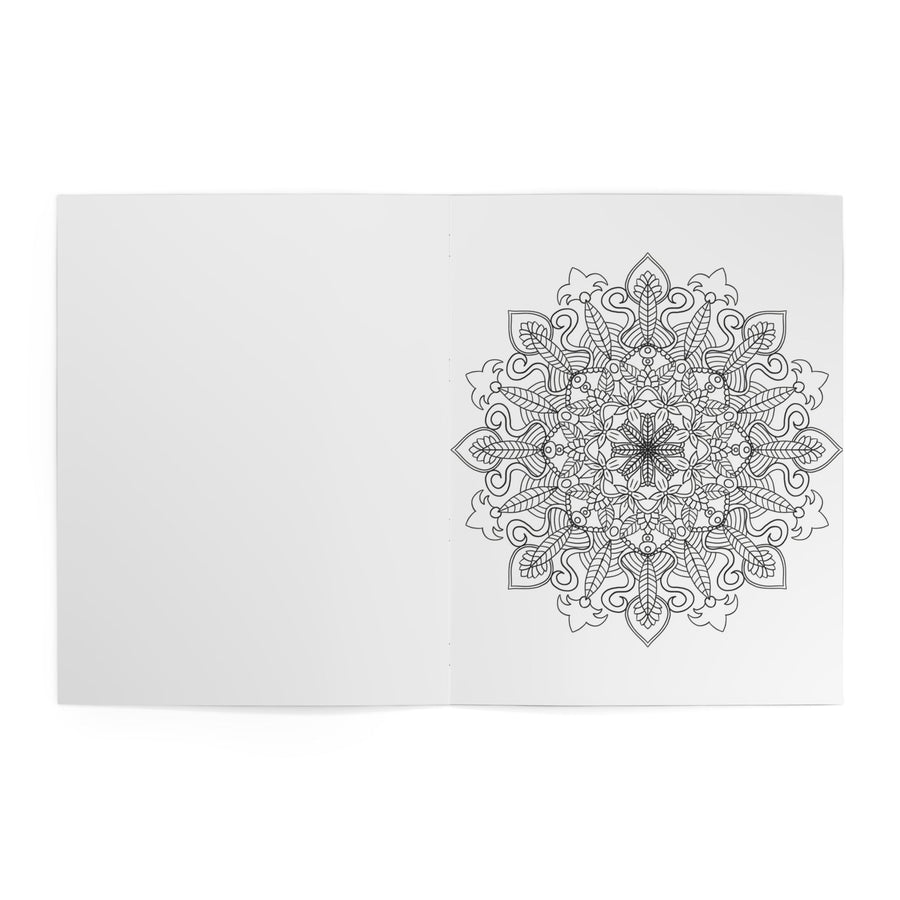 Mandala Coloring Book — Disegni Intricati Disegnati a Mano per il Rilassamento e la Consapevolezza