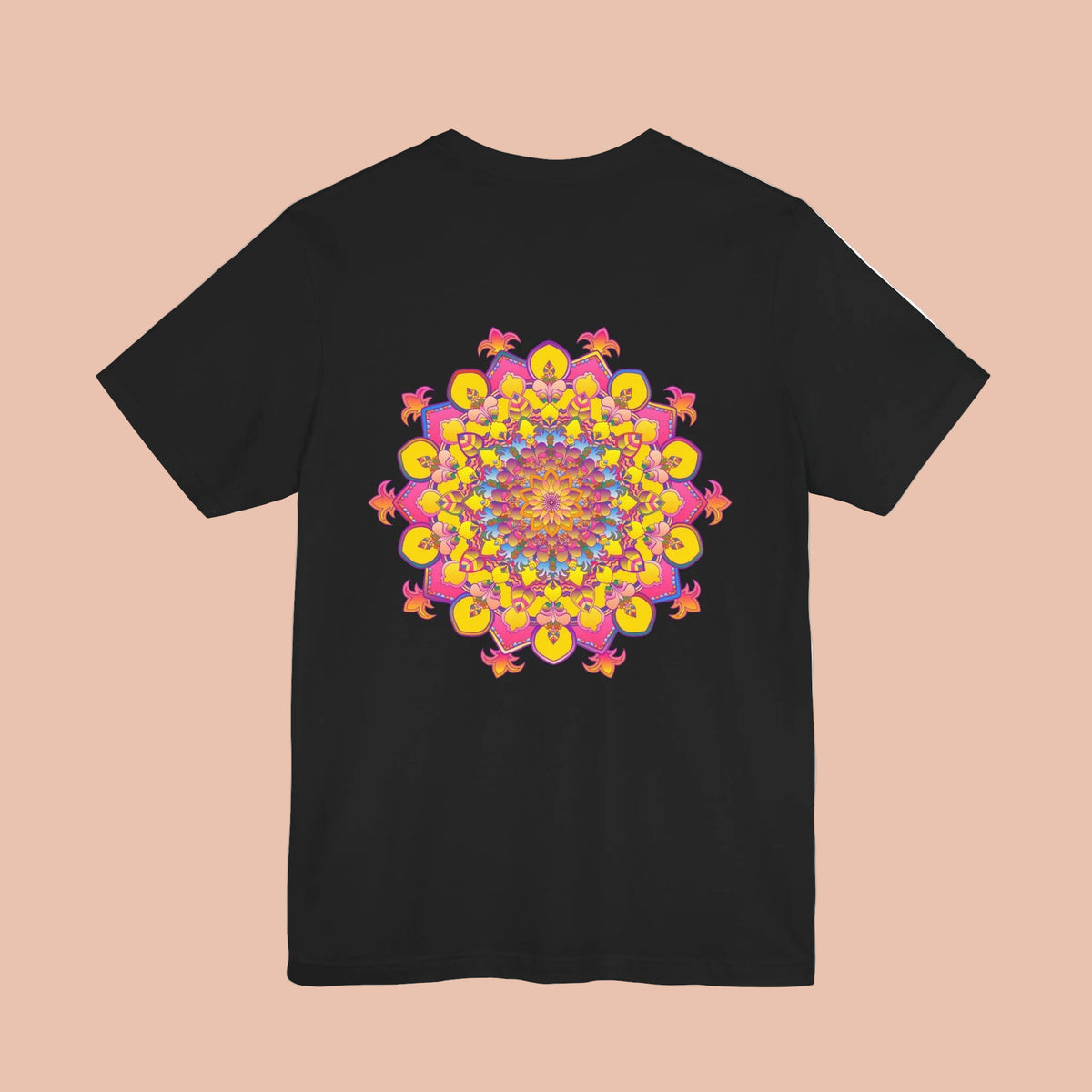 Beautiful mandala tee featuring intricate designs for spiritual peace and harmony