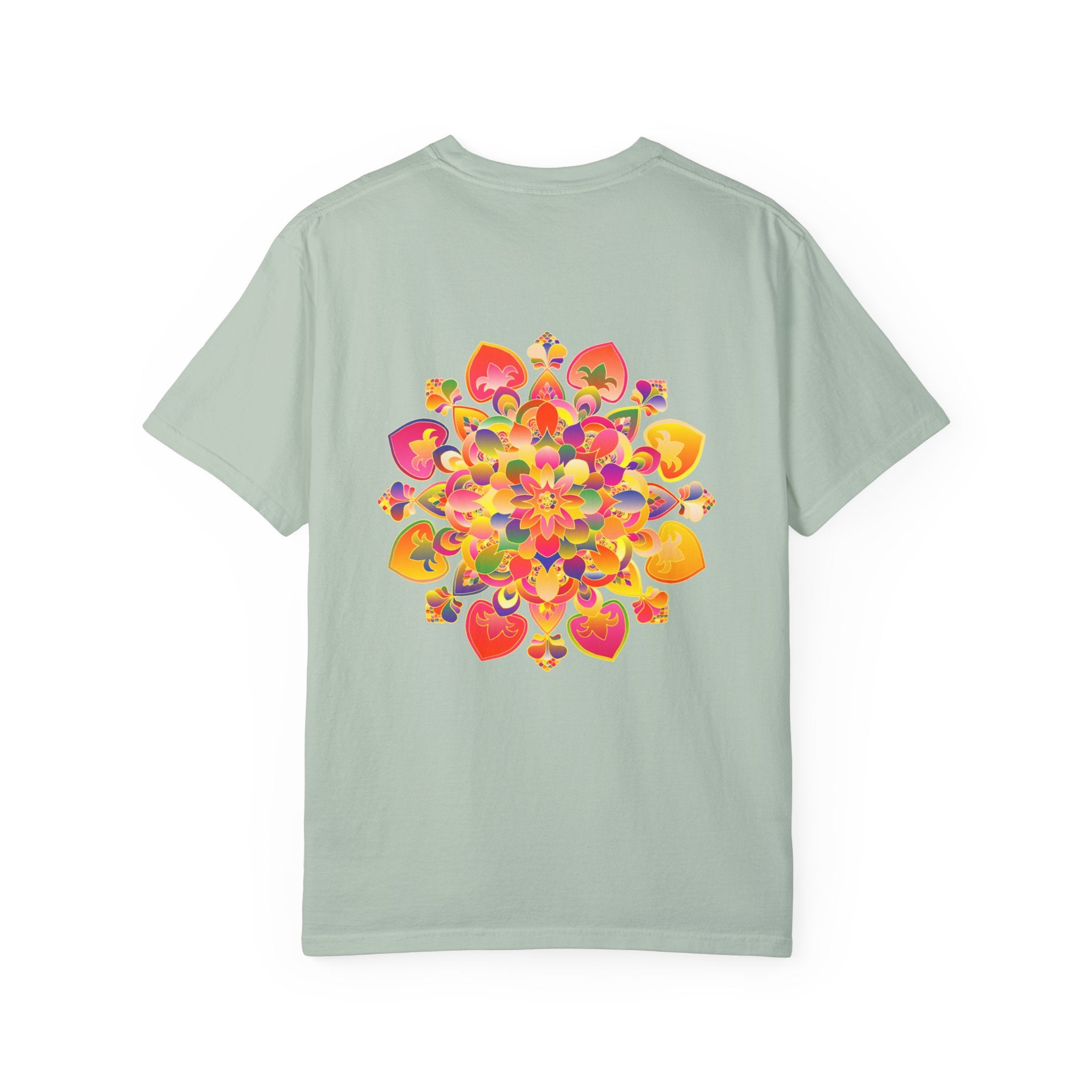 Unique Mandala Tee with a vibrant and eye-catching hand-drawn pattern