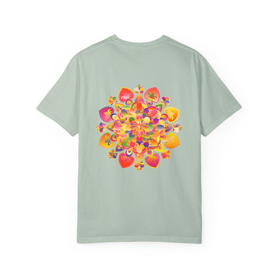 Unique Mandala Tee with a vibrant and eye-catching hand-drawn pattern