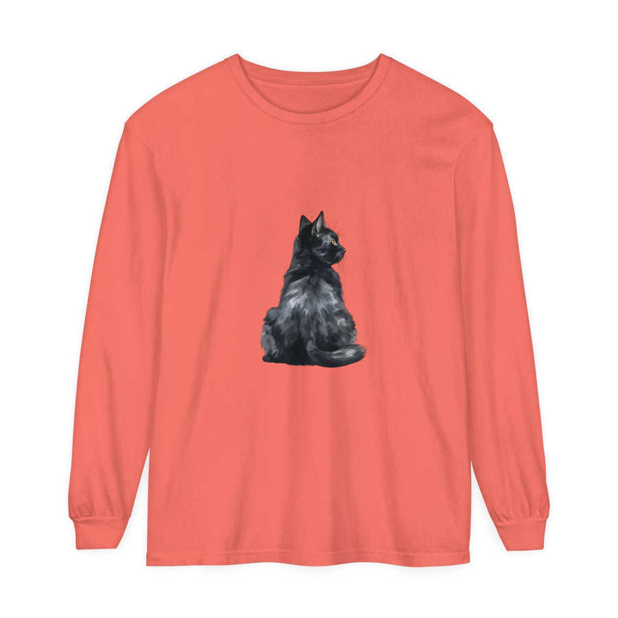 Black Cat Mystique Long Sleeve T-Shirt alt text 15
