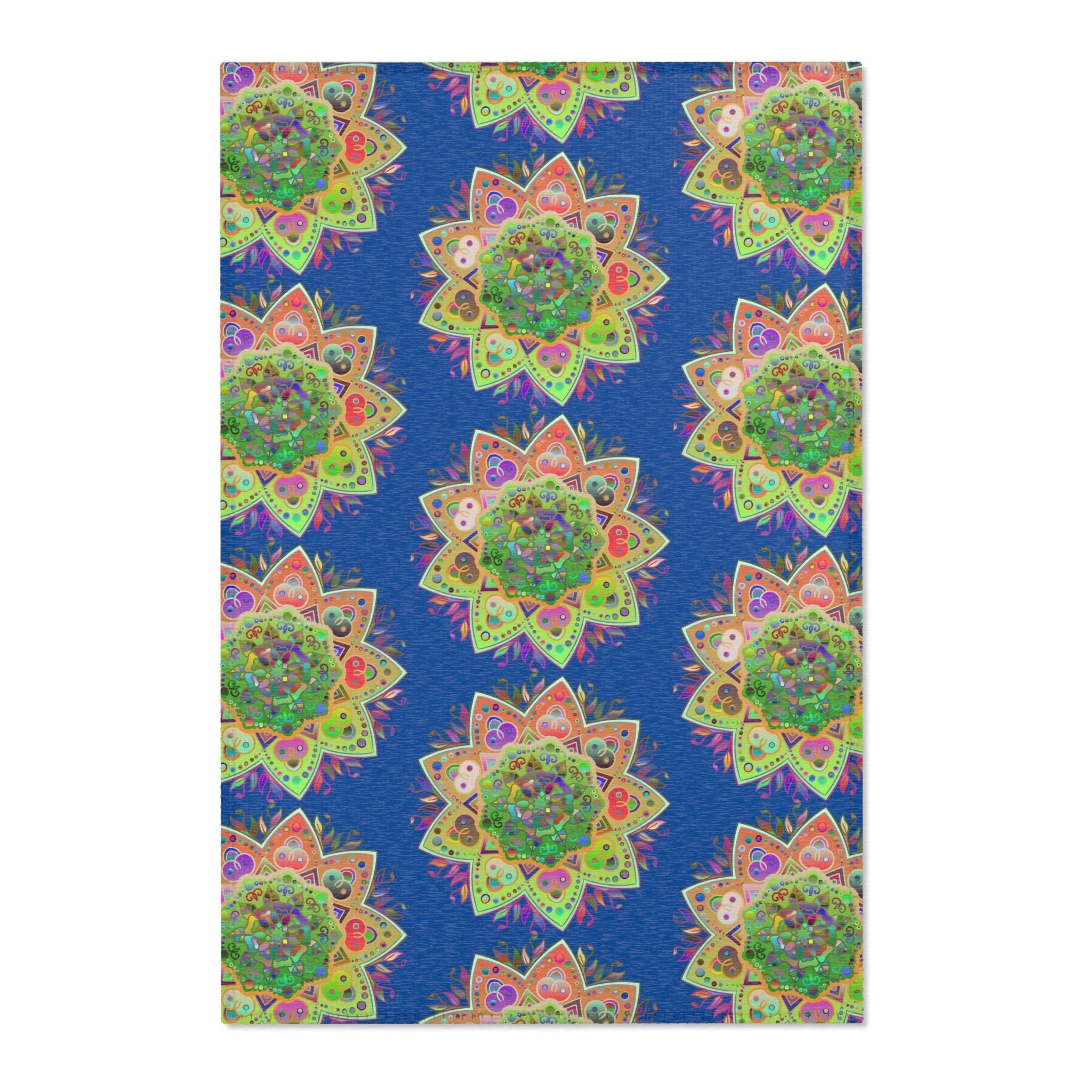 Area Rugs Featuring Hand - Drawn Mandala Designs - Blululi