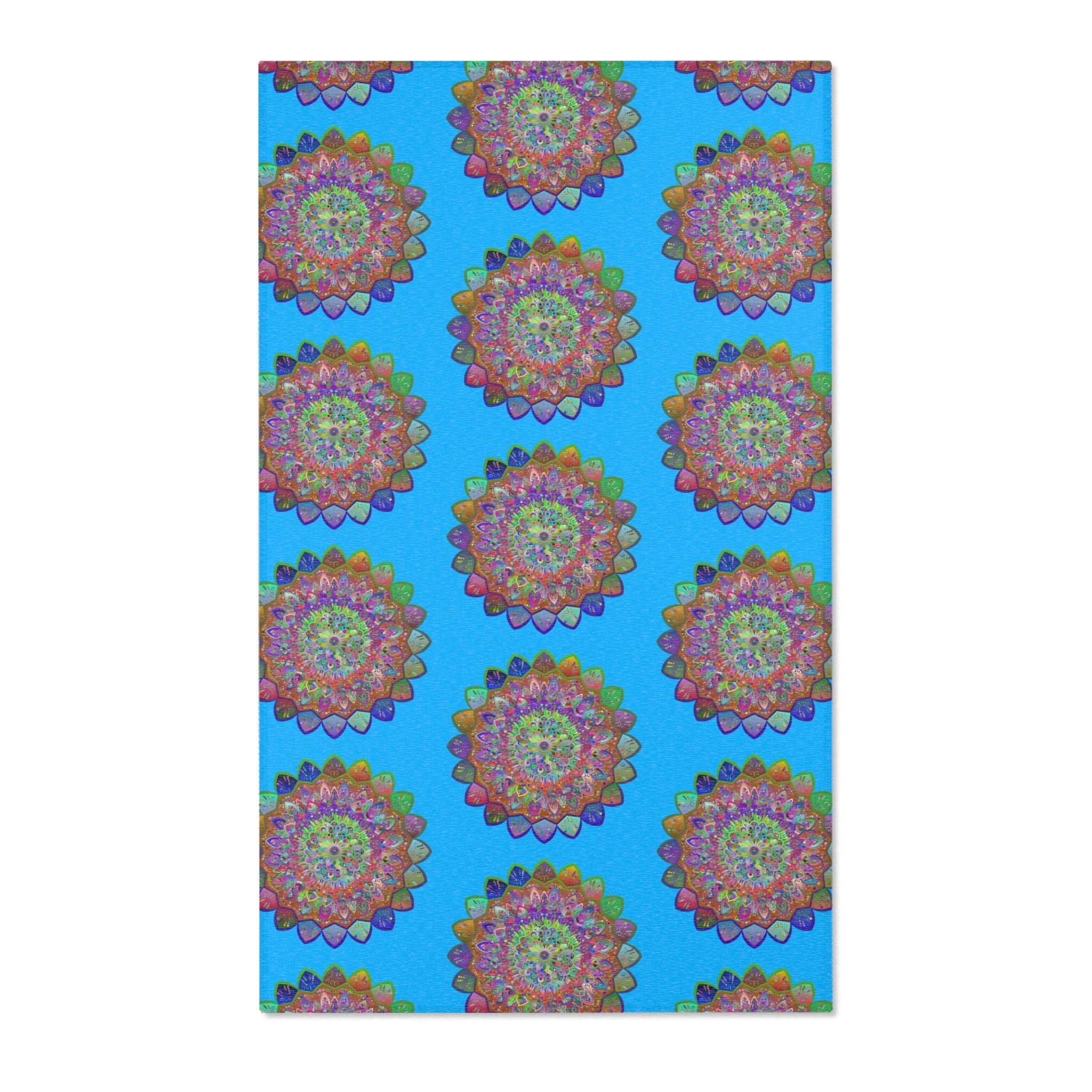 Area Rugs Featuring Hand - Drawn Mandala Designs - Blululi