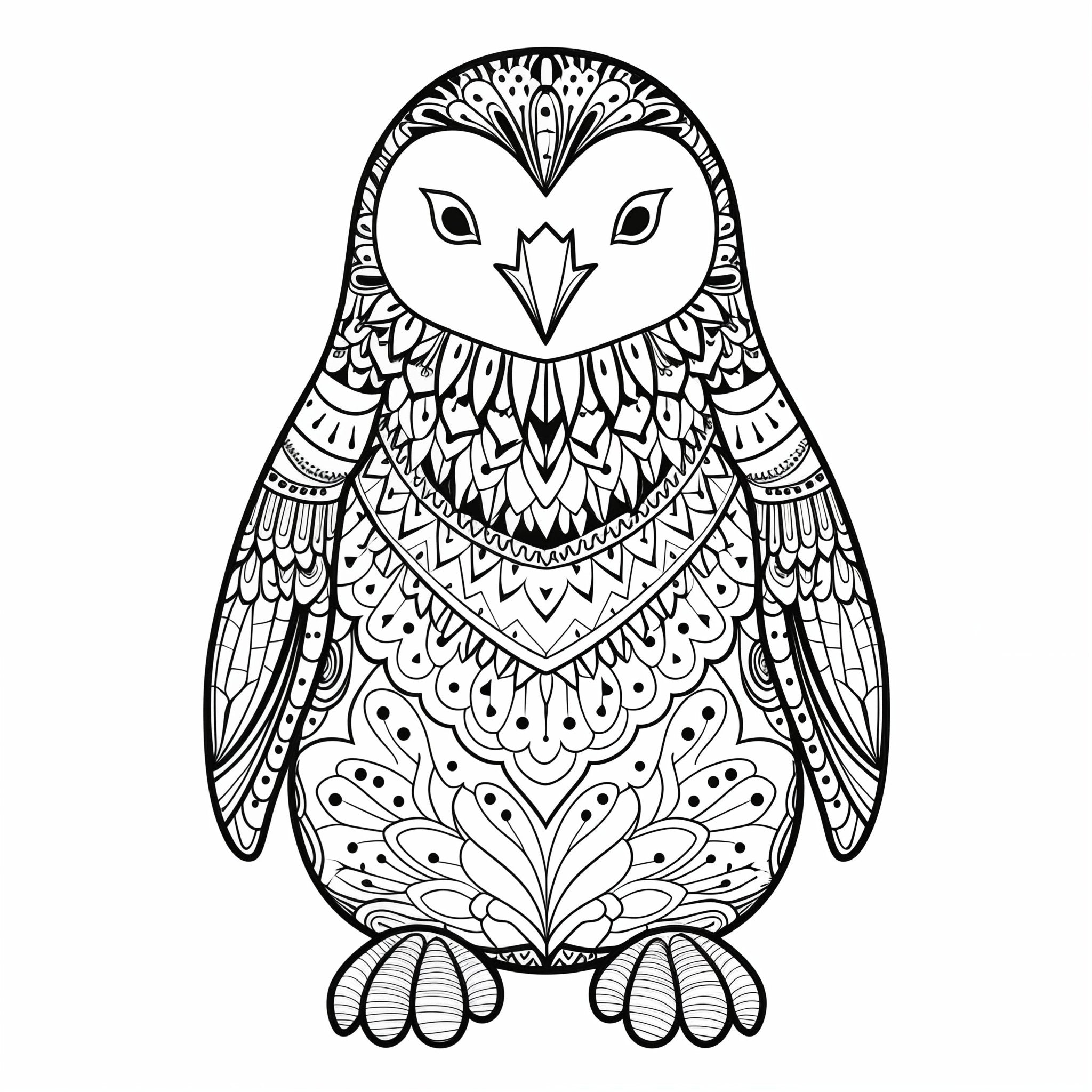 Blululi Mandala Art Animals Coloring Pages - 30 Unique Designs digital download - Blululi