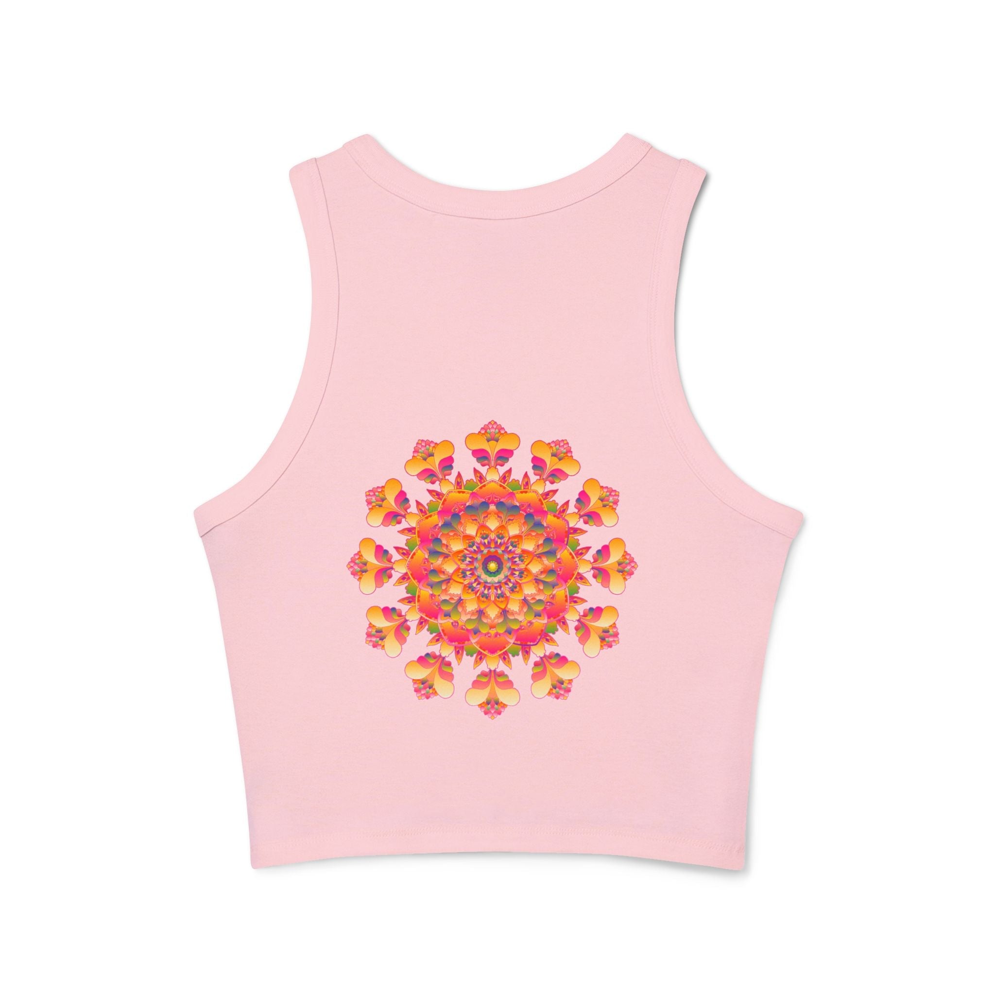 Bohemian Mandala Racerback Tank Top Tank Top - Blululi