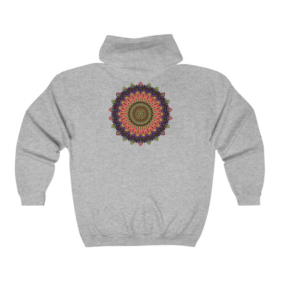 Colorful Mandala Hoodie - Psychedelic Art Hoodie - Blululi