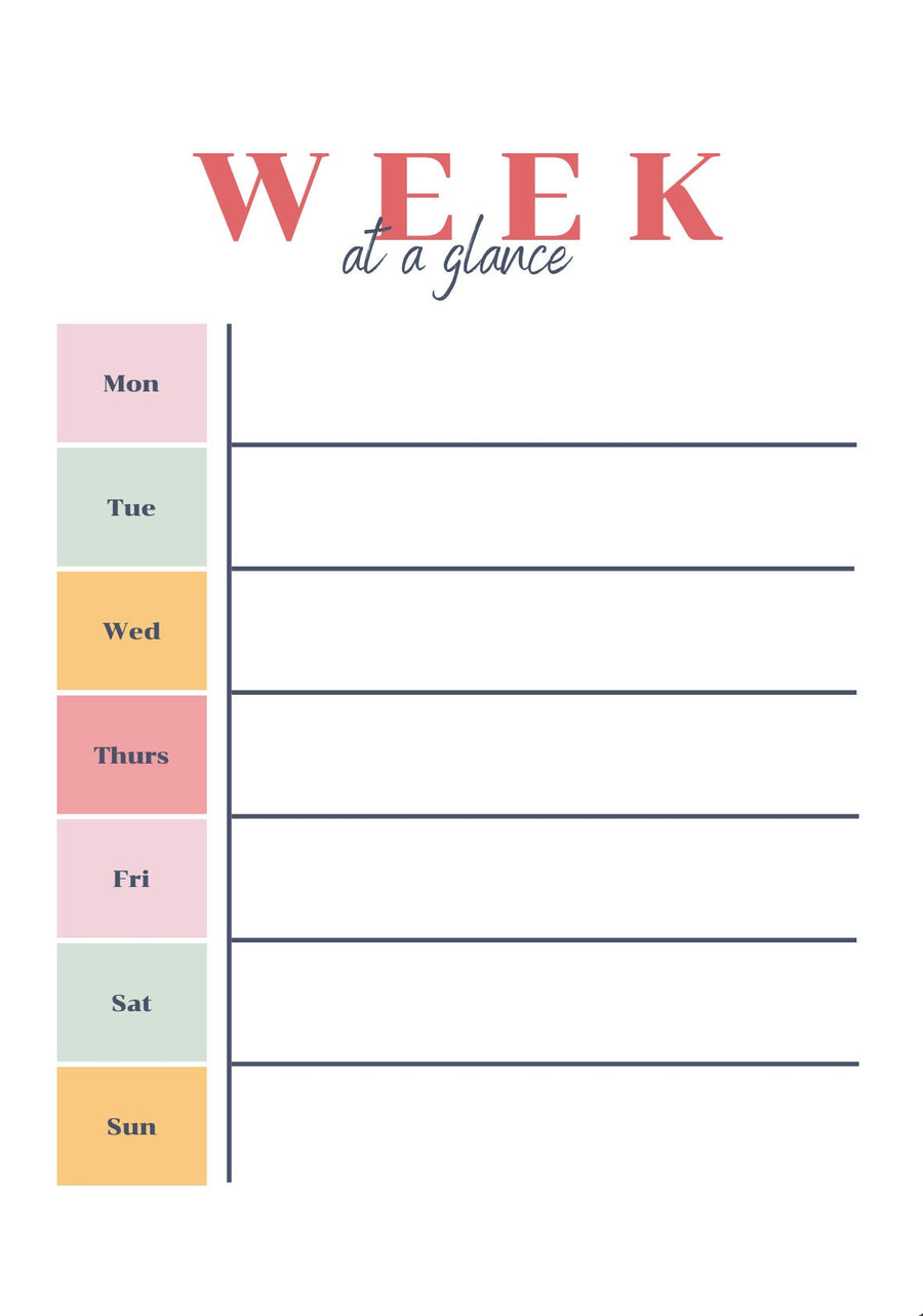 Blululi Weekly Journal - Vielseitig, mit festlichen Themen