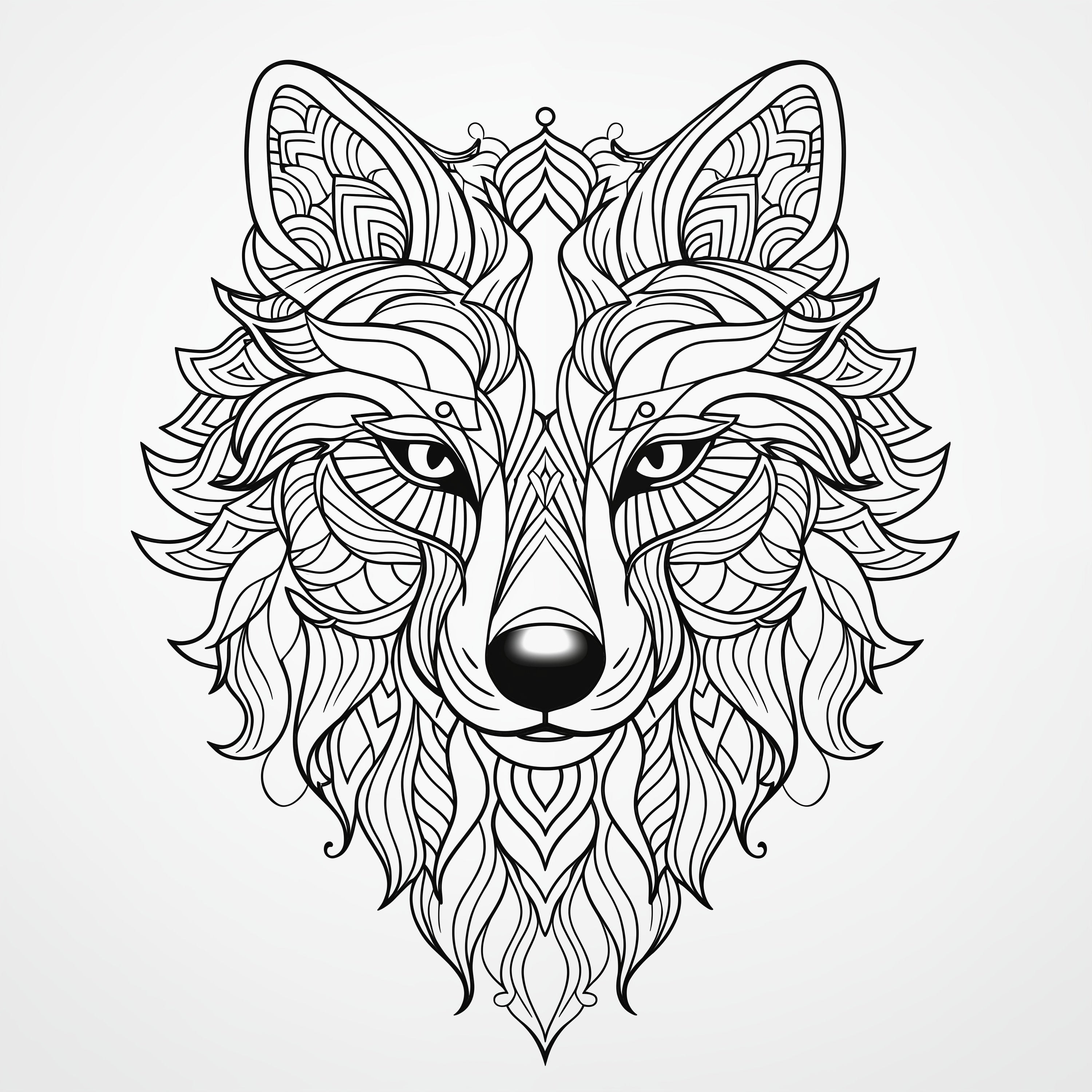 Blululi Mandala-Tiere-Malvorlagen – 30 einzigartige Designs
