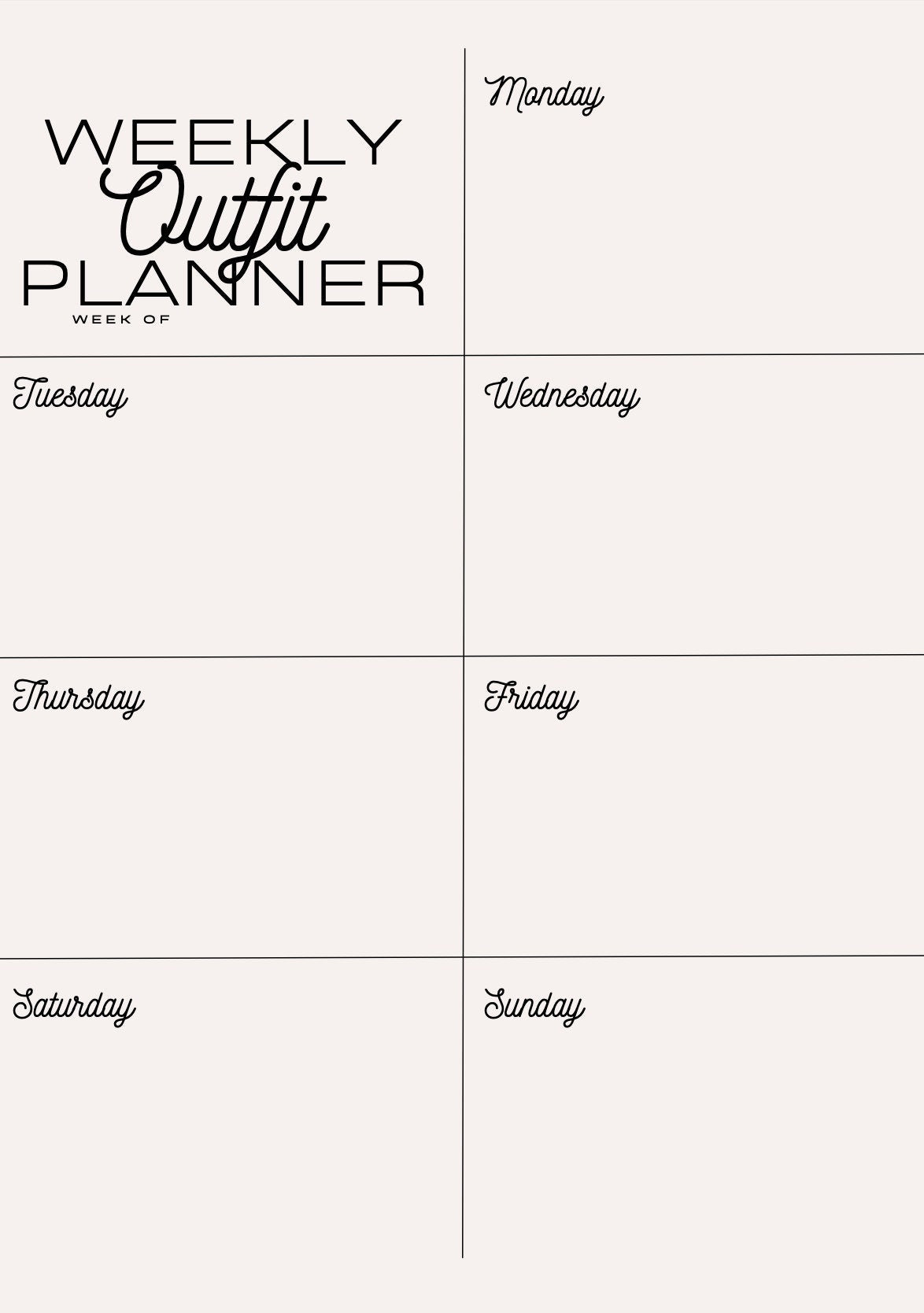 Blululi Weekly Journal - Vielseitig, mit festlichen Themen