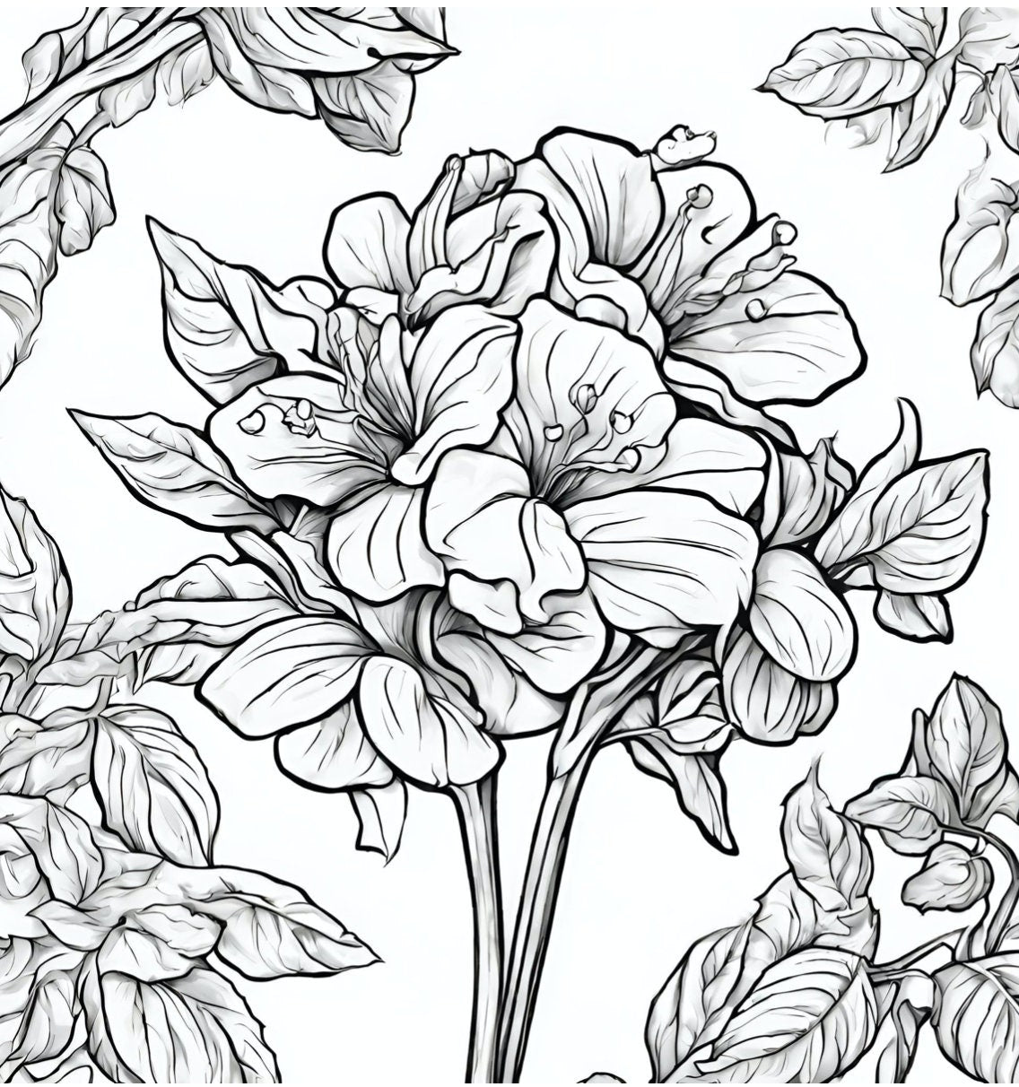 Desert Oasis Coloring Book: Cacti and Succulents, Mindfulness Coloring, Botanical Coloring, Antistress, Art Therapy, Desert Coloring Pages