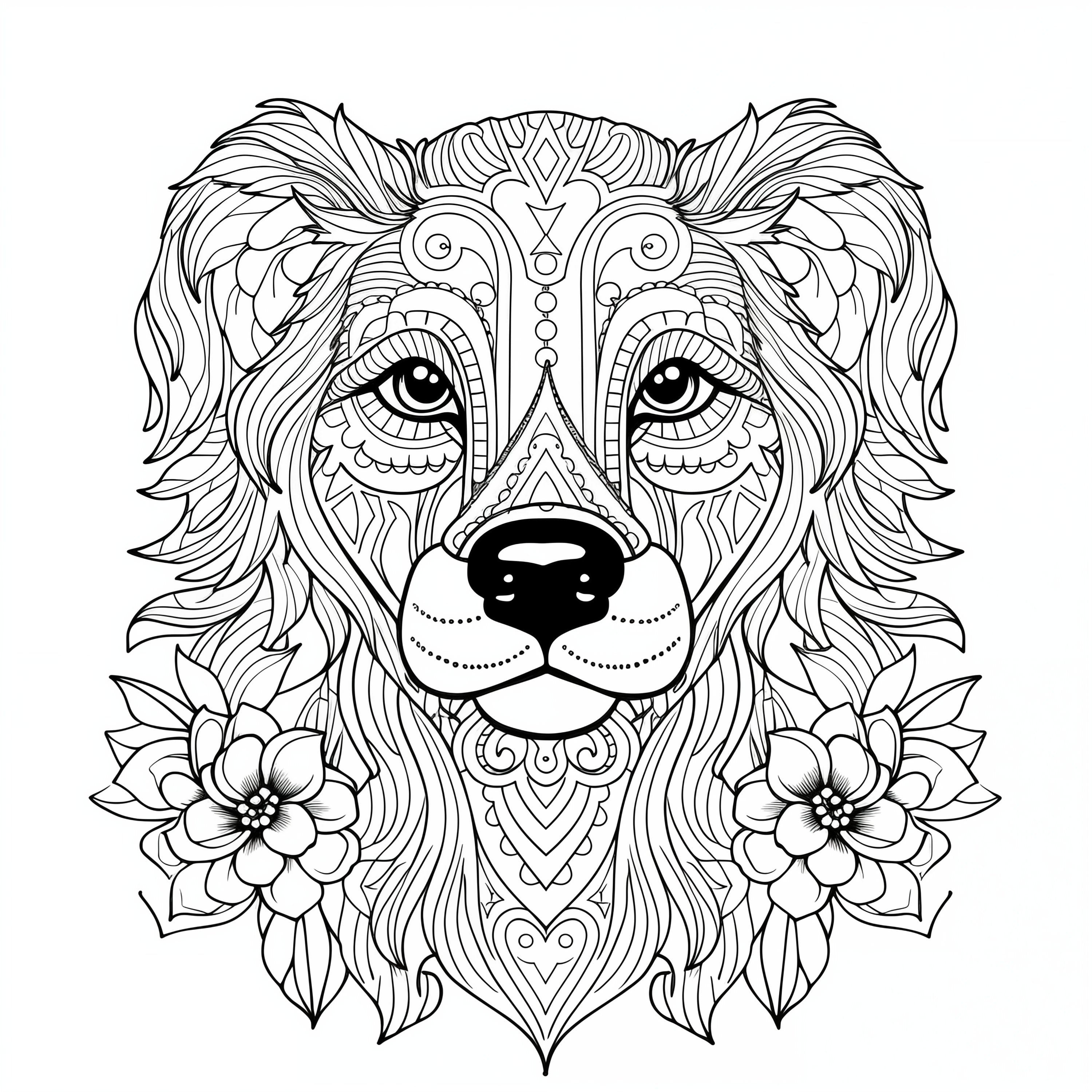 Blululi Mandala-Tiere-Malvorlagen – 30 einzigartige Designs