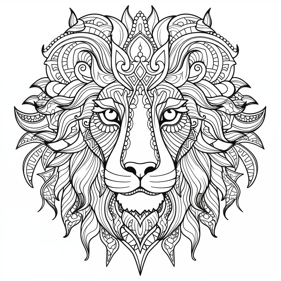 Blululi Mandala-Tiere-Malvorlagen – 30 einzigartige Designs