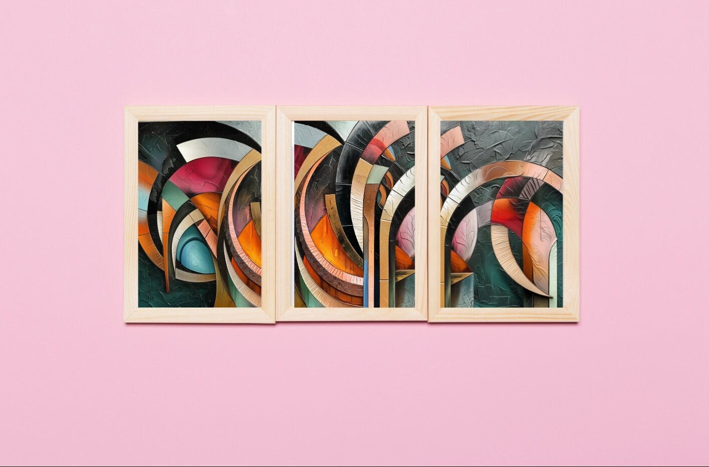 Modern Art Deco Wall Art for Bedroom Printable
