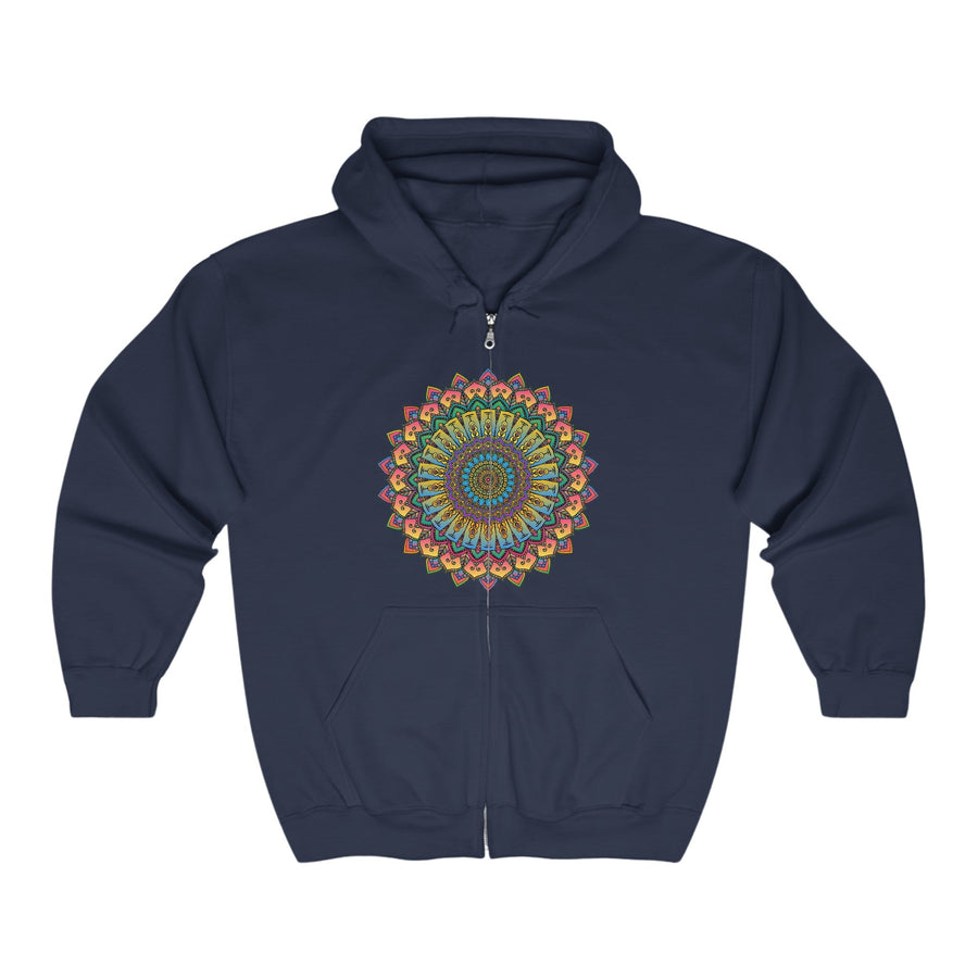 Intricate Mandala Hoodie - Meditation & Relaxation Hoodie - Blululi
