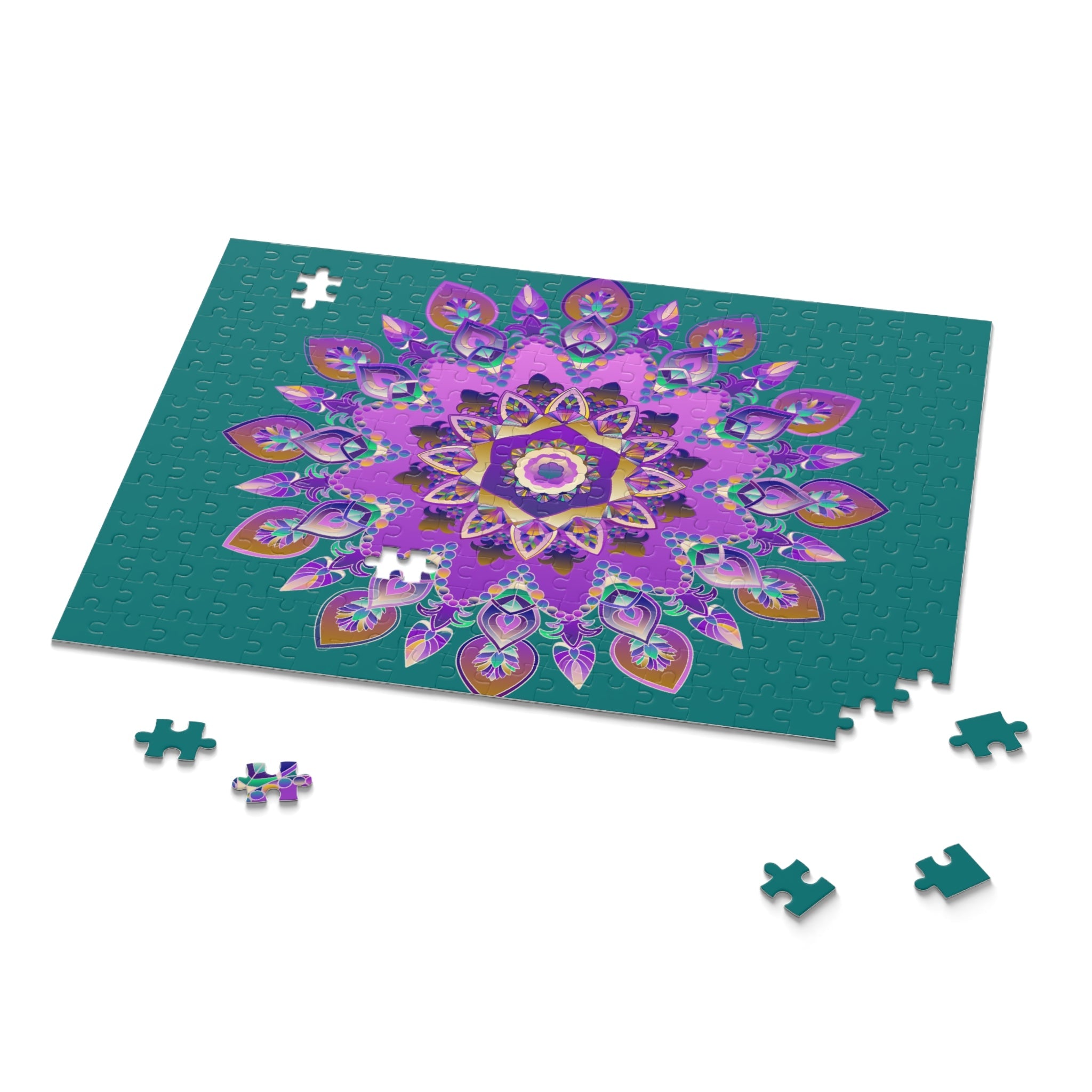 Intricate Mandala Puzzle - 252 & 500 Pieces Puzzle - Blululi