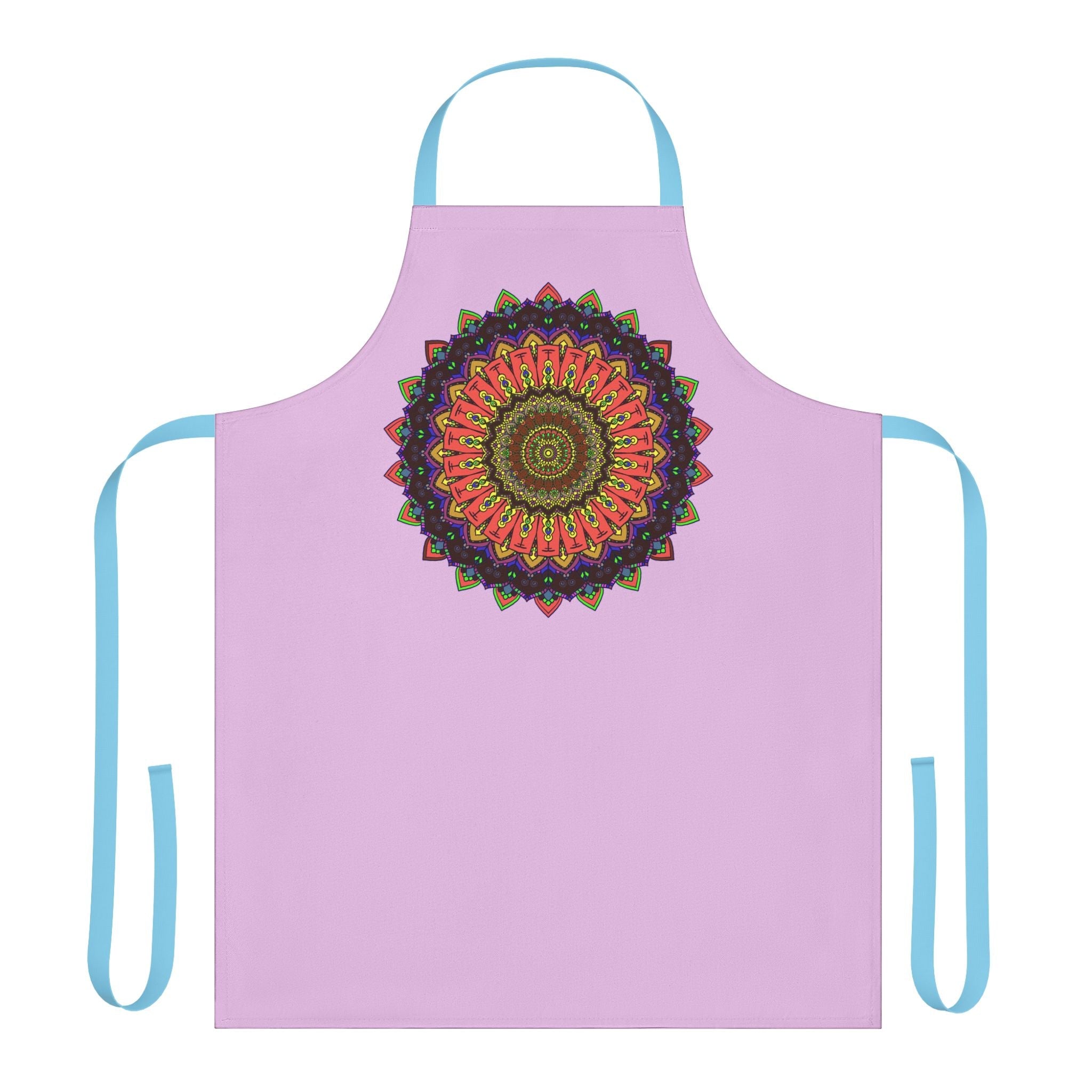Lilac Mandala Apron - Spiritual Kitchen Decor All Over Prints - Blululi