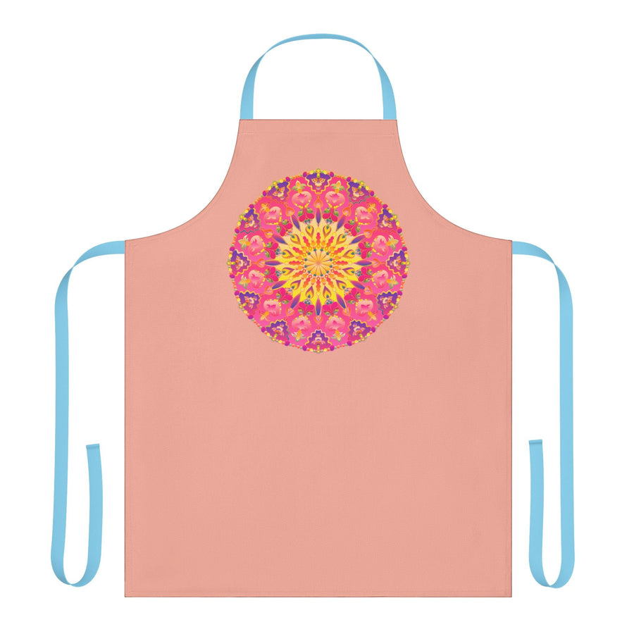 Mandala Art Apron - Apricot Dream All Over Prints - Blululi