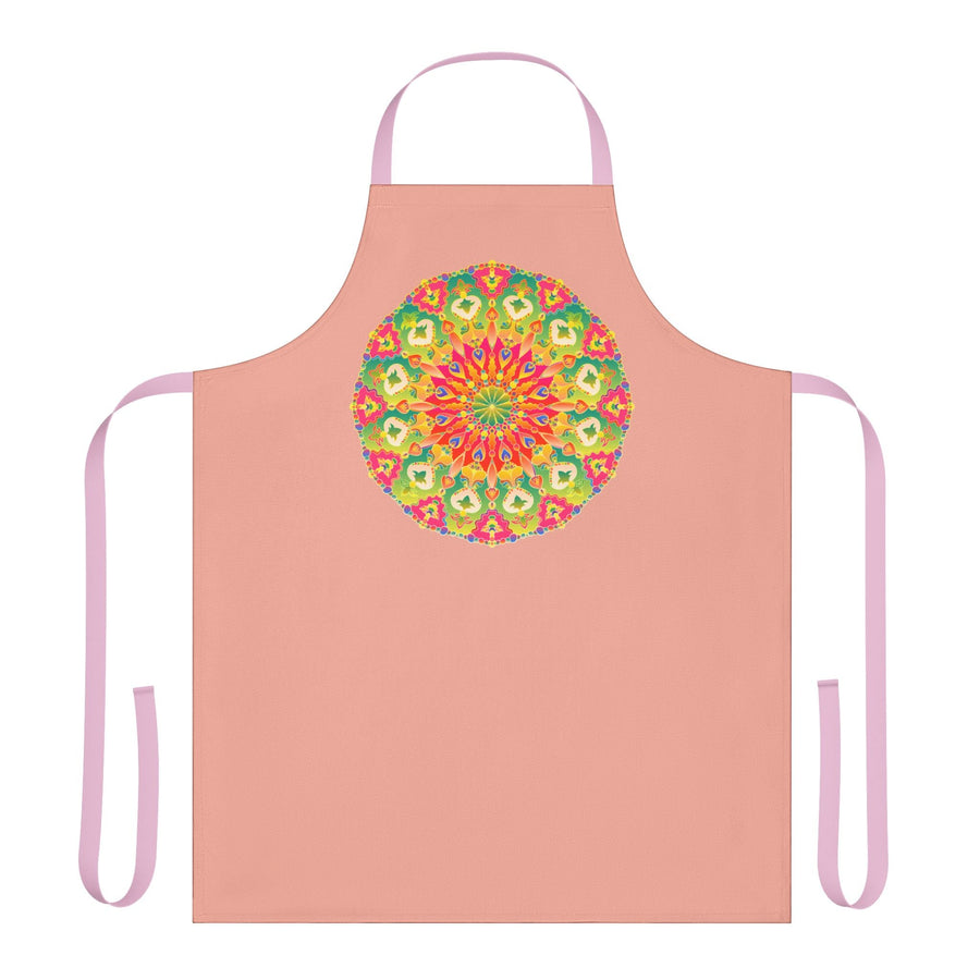 Mandala Art Apron - Apricot - Kitchen Decor All Over Prints - Blululi