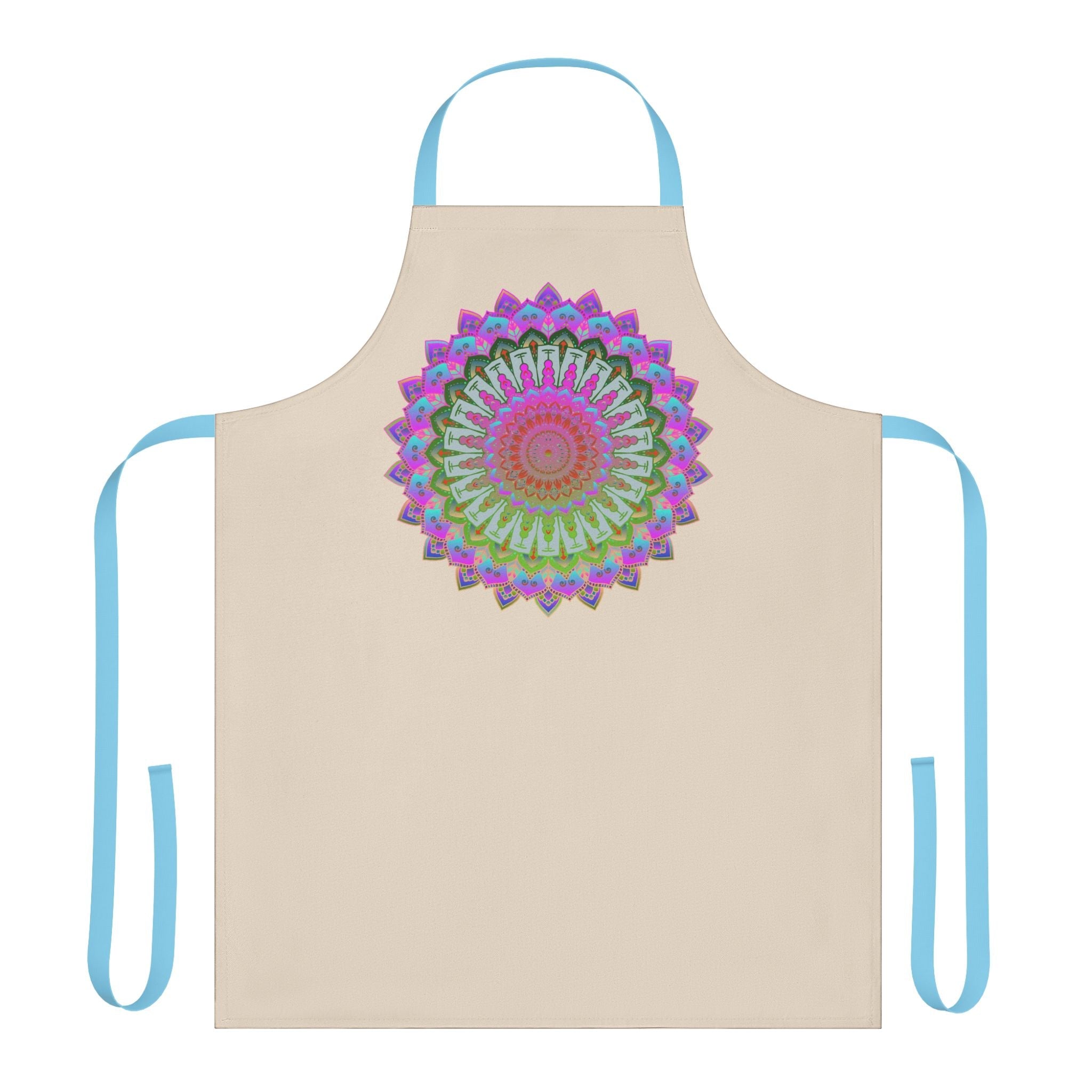 Mandala Art Apron - Colorful & Intricate All Over Prints - Blululi