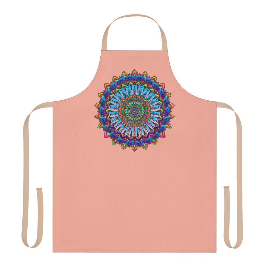 Mandala Art Apron - Colorful & Intricate All Over Prints - Blululi