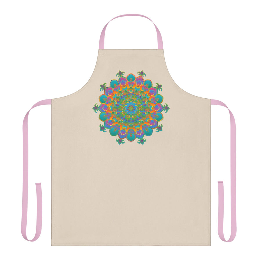 Mandala Art Apron - Colorful & Intricate All Over Prints - Blululi