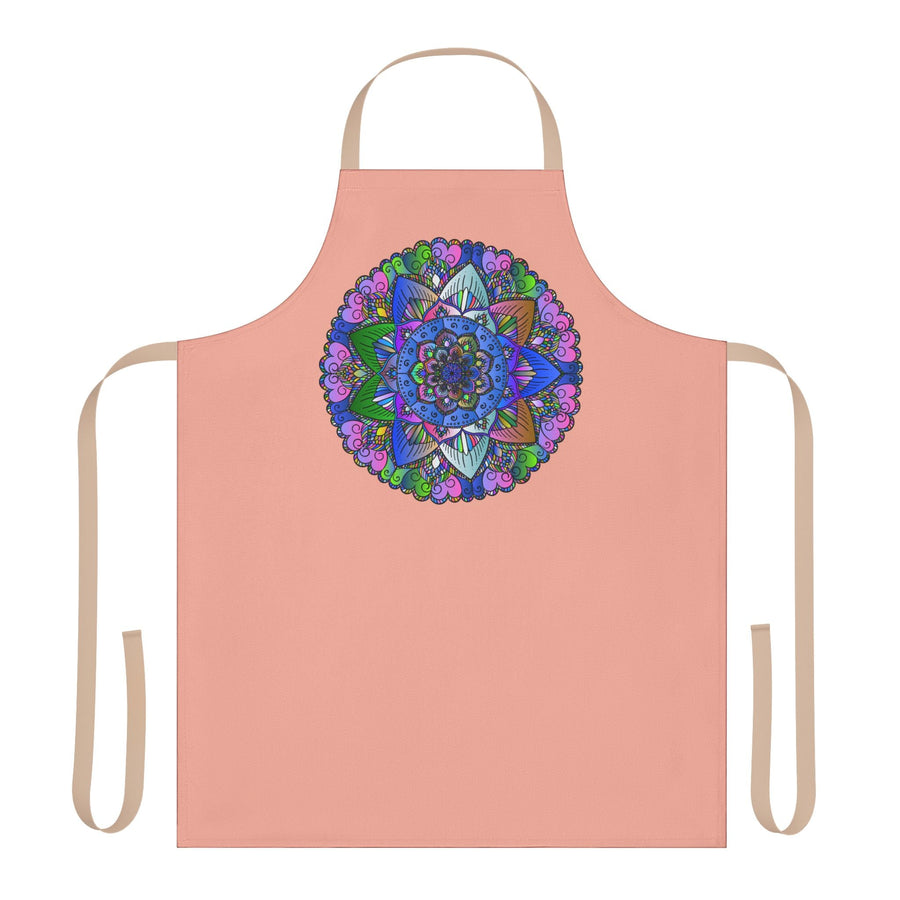 Mandala Art Apron - Colorful & Tranquil All Over Prints - Blululi