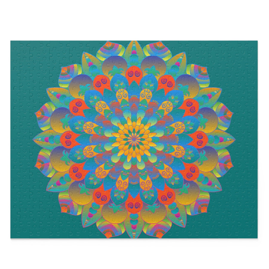 Mandala Art Puzzle - 252 & 500 Pieces Puzzle - Blululi