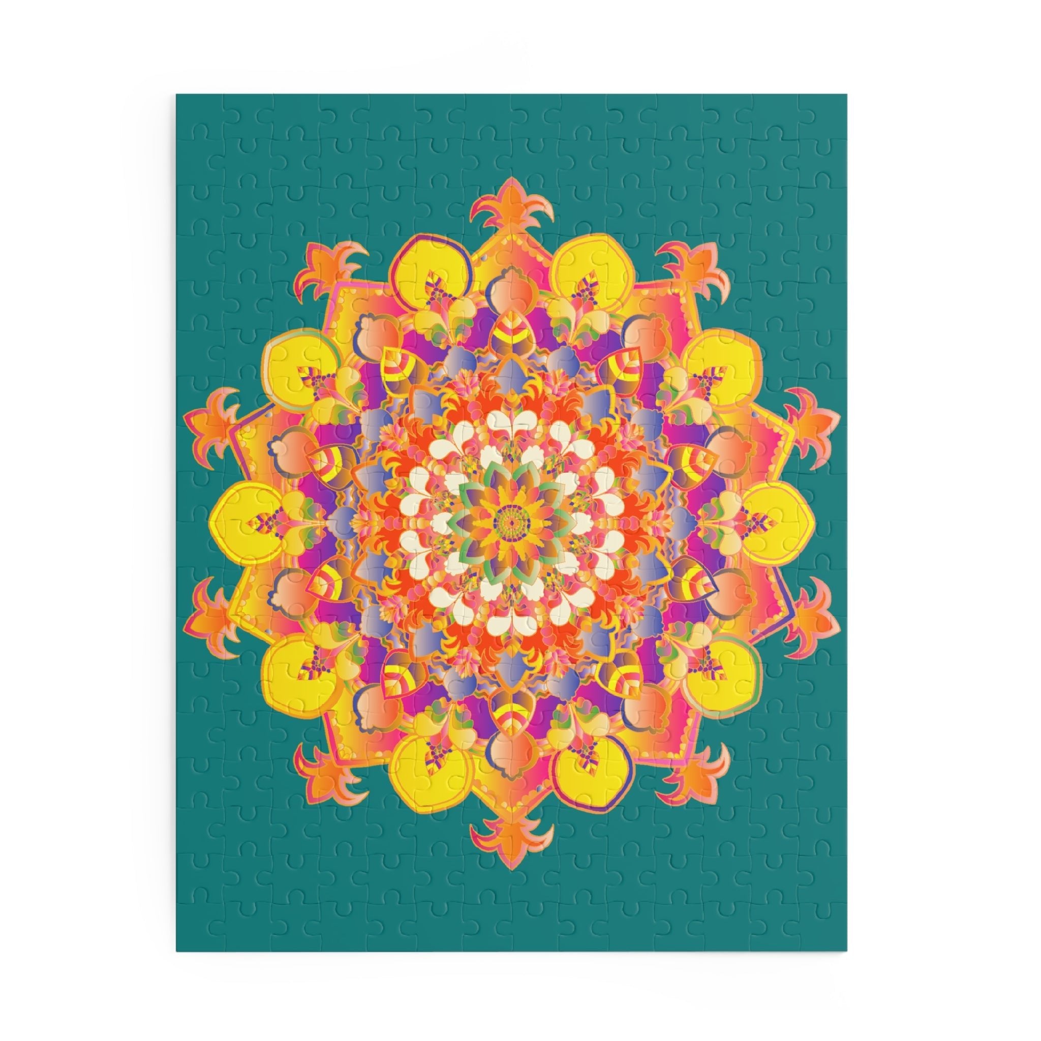 Mandala Art Puzzle - 252 & 500 Pieces Puzzle - Blululi