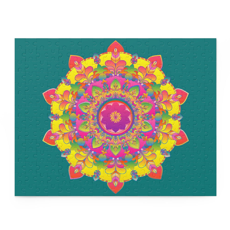 Mandala Art Puzzle - Hand - Drawn 252/500 Pieces Puzzle - Blululi