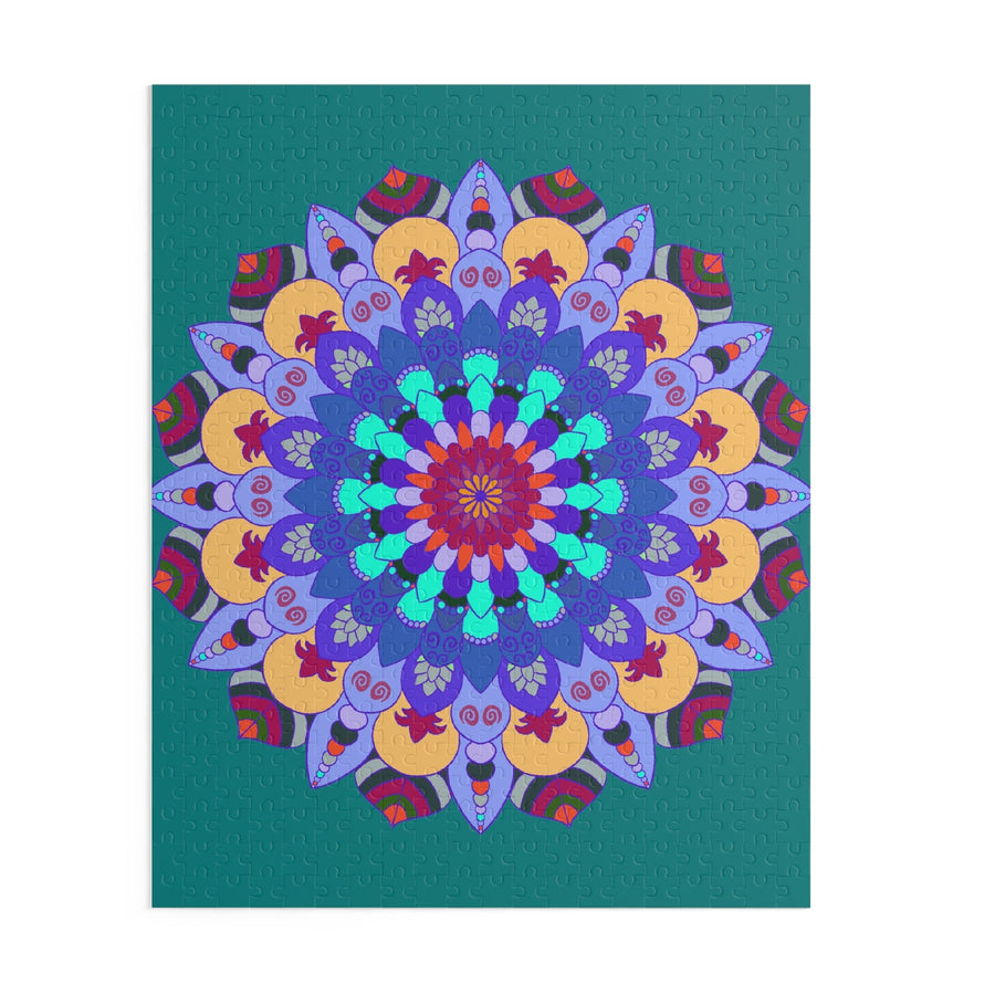 Mandala Art Puzzle - Intricate Design (252/500 Pieces) Puzzle - Blululi