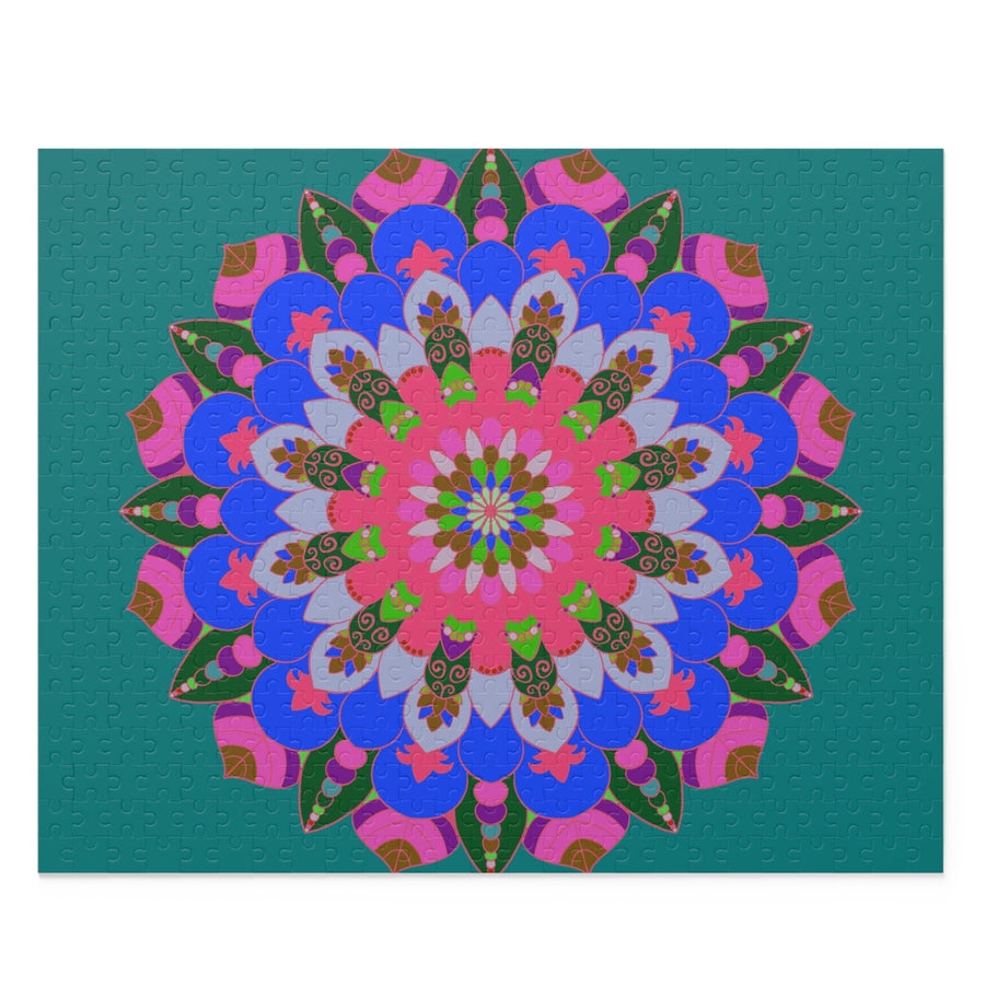 Mandala Art Puzzle - Intricate Hand - Drawn Design Puzzle - Blululi