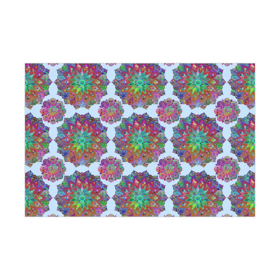 Mandala Gift Wrap Paper - Premium Quality for Elegant Gifts - Blululi