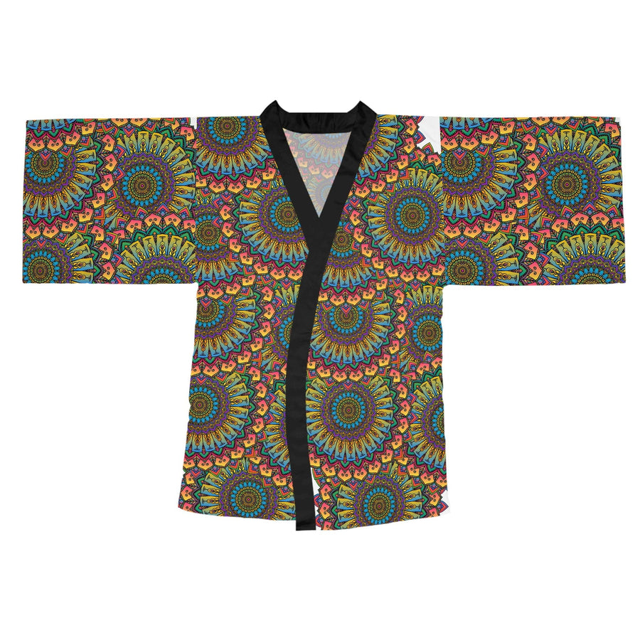 Mandala Kimono Robe - Colorful Art & Comfort All Over Prints - Blululi