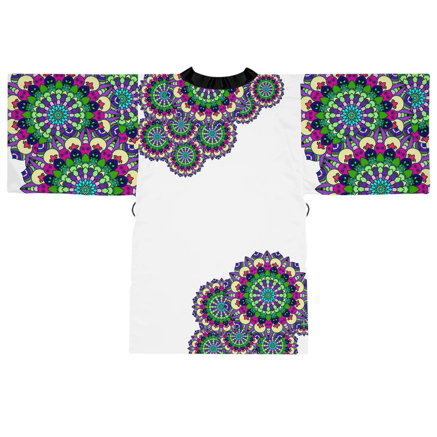 Mandala Kimono Robe - Colorful & Intricate All Over Prints - Blululi