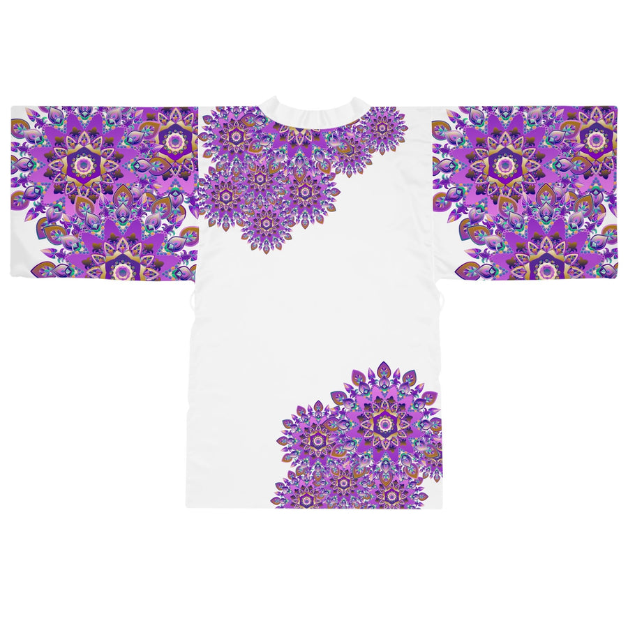 Mandala Kimono Robe - Vibrant & Intricate All Over Prints - Blululi