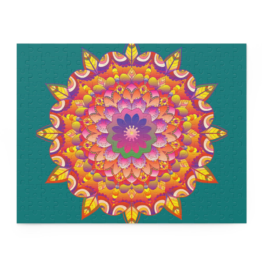 Mandala Puzzle: Intricate Art, 252 & 500 Pieces Puzzle - Blululi