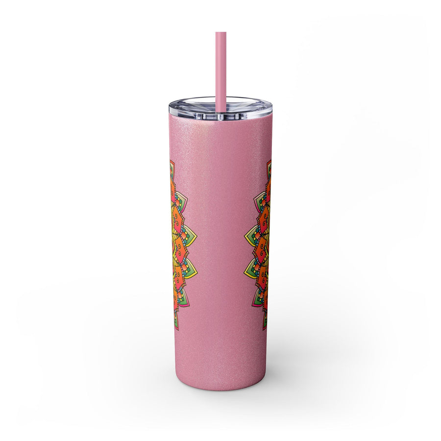 Mandala Tumbler - Colorful Art | Hot/Cold 20oz Mug - Blululi