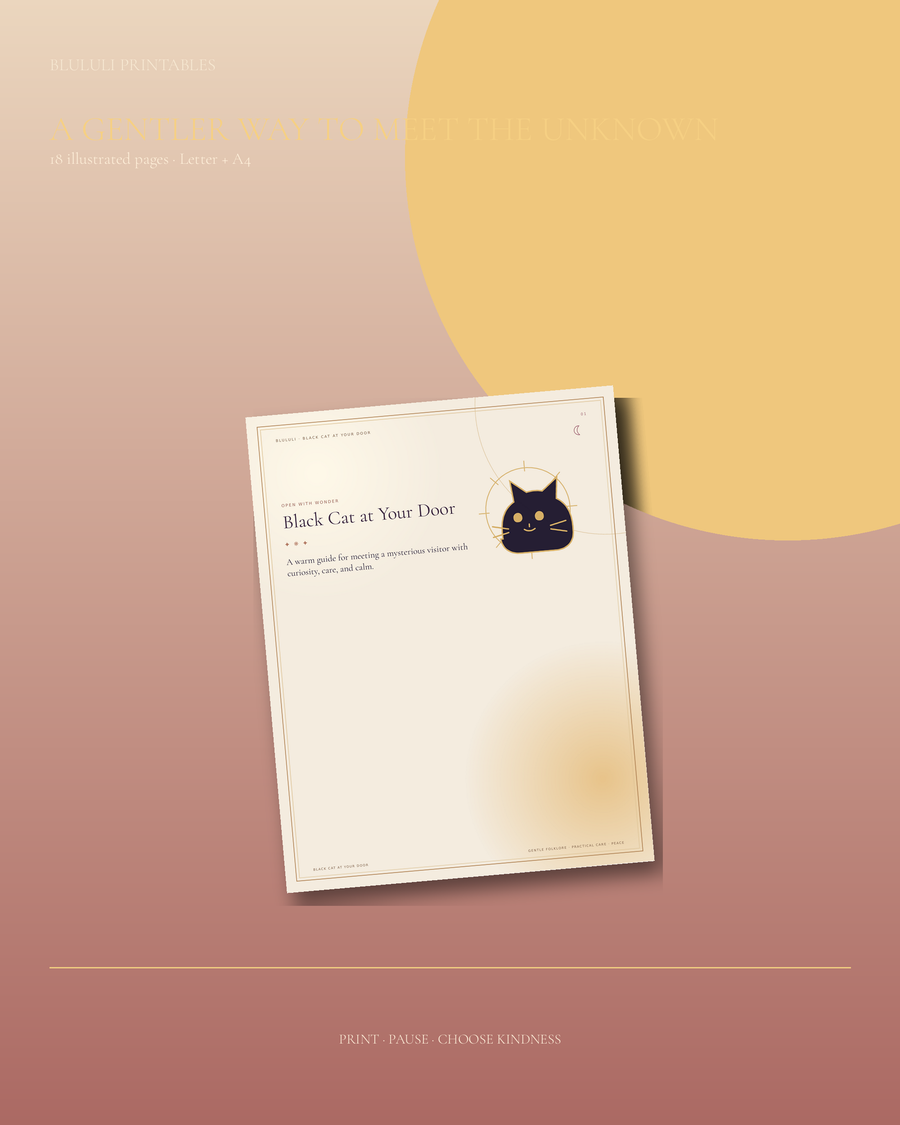 Black Cat at Your Door: The Complete Omen Guide