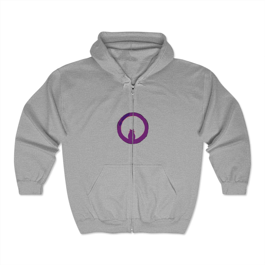 Mystical Cat Watercolor Hoodie Hoodie - Blululi