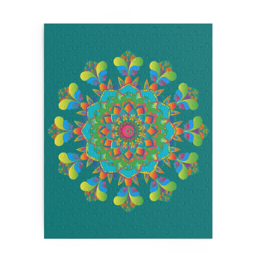 Psychedelic Mandala Puzzle - 252 & 500 Pieces Puzzle - Blululi