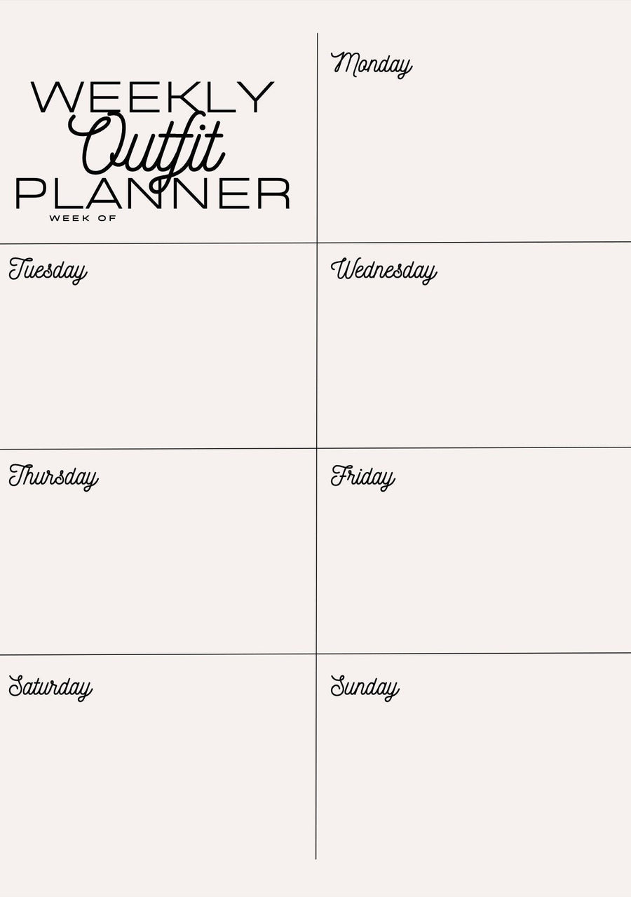 Versatile Weekly Planners, printable weekly planner to do list, minimal weekly program, weekly organizer, weekly journal A4,week at a glance digital download - Blululi