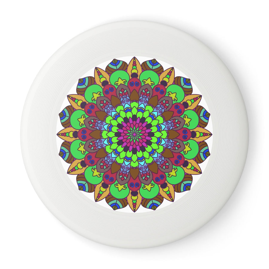 Vibrant Mandala Frisbee - Colorful Disc Accessories - Blululi