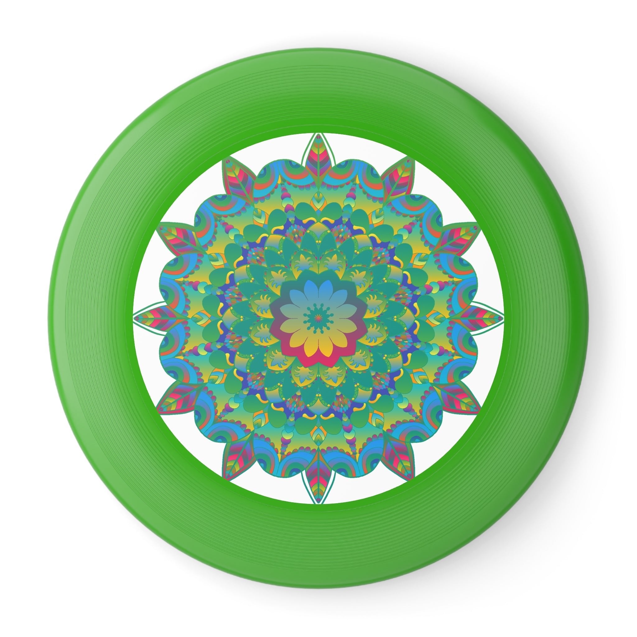 Vibrant Mandala Frisbee: Colorful Fun Accessories - Blululi